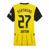 Maglie da calcio Borussia Dortmund Karim Adeyemi #27 Prima Maglia Femminile 2024-25 Manica Corta